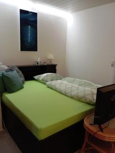 Katil atau katil-katil dalam bilik di 2-Personen Studio in ruhiger Umgebung