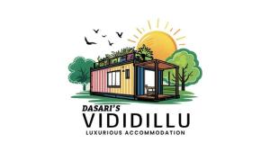 a tiny house with a garden on the top of it at Vididillu in Pāloncha