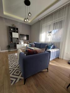 Posezení v ubytování Stefan Lux Apartment