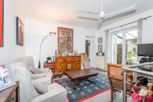 TV a/nebo společenská místnost v ubytování Appartement City Garden - Welkeys