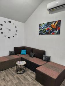 Χώρος καθιστικού στο M&G Apartmanok