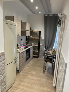 Kuchyň nebo kuchyňský kout v ubytování New House