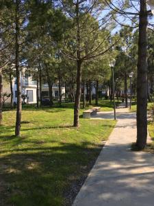 Zahrada ubytování Valamar Apartment Hamallaj