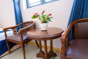 Posezení v ubytování Quoc Vinh Hotel