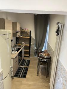 Kuchyň nebo kuchyňský kout v ubytování New House