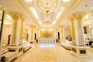 Posezení v ubytování Quoc Vinh Hotel