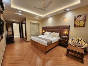 The Hamilton Kasauli客房内的一张或多张床位