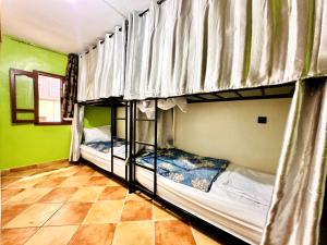 Letto o letti in una camera di Atlas Hostel Taghazout