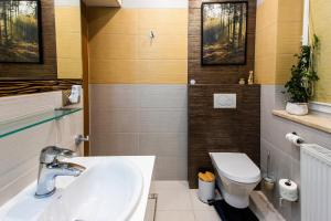 Koupelna v ubytování Wichrowe Zacisze 2 + 24 fotografií