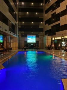 Bazén v ubytování Khabti Grand Hotel nebo v jeho okolí