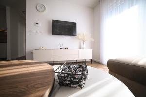 TV a/nebo společenská místnost v ubytování Apartman Bašić