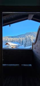 Nespecifikovaný výhled na hory nebo výhled na hory při pohledu z bed and breakfast