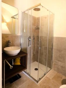 Koupelna v ubytování VOLPE E UVA Winesuites & Spa
