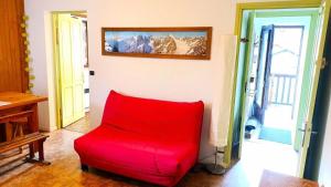 Χώρος καθιστικού στο Résidence Maison Pelmou-pelvoux - Jolie appartement T3 dans maison de pays pour 6 personnes avec balcon. MAE-6881 +1 φωτογραφίες