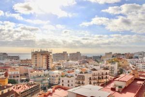 Udsigt til Torremolinos eller udsigt til byen taget fra lejligheden