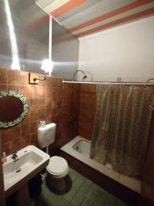 Koupelna v ubytování Habitaciones en Casa Céntrica cerca de todo