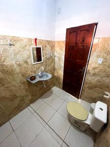 Ένα μπάνιο στο Casa Caminho das Dunas