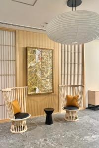 Coin salon dans l'établissement Garner Hotel Osaka Honmachi Midosuji by IHG