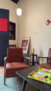 A seating area at Daughter and son