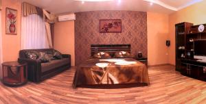 A seating area at Welcome to Poltava Apartments