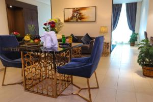 Posezení v ubytování Omega Hotel Dubai