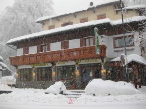 Albergo "da Tosca" v zimě