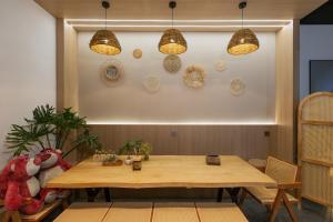 אזור ישיבה ב-Denpa Inn - Disney Kangqiao Branch