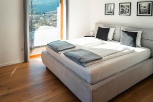 Posteľ alebo postele v izbe v ubytovaní Ferienhaus Sonnsitzer