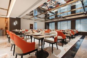 Oleskelutila majoituspaikassa 滨江万璟酒店 One Gem Hotel