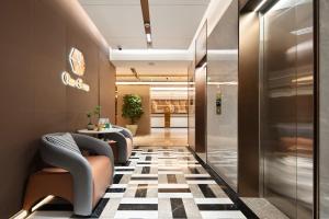 Oleskelutila majoituspaikassa 滨江万璟酒店 One Gem Hotel