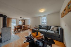 Posezení v ubytování Berghof Apartment Rodund + 6 fotografií