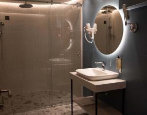 Koupelna v ubytování HOTEL GRACIAN