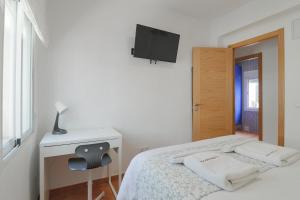 Posteľ alebo postele v izbe v ubytovaní C75 - Comfy 3 Bedroom Near City Center