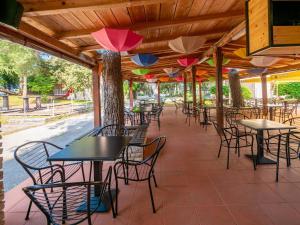 Restaurace v ubytování Eurocamp mobilhomes at Brioni Sunny Campsite