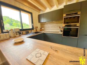 Η κουζίνα ή μικρή κουζίνα στο Refuge de l'Angle +8 φωτογραφίες