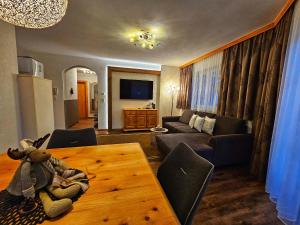 TV a/nebo společenská místnost v ubytování Appartement Sandra