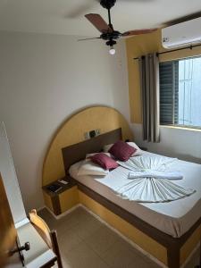 Postel nebo postele na pokoji v ubytování HOTEL LAREIRA