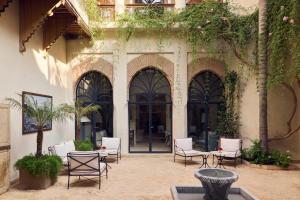Zahrada ubytování Nobu Hotel Marrakech