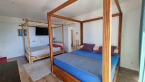 Giường trong phòng chung tại Villa Hélèna B&B +37 ảnh
