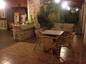 A seating area at Hotel Sierra Quilama
