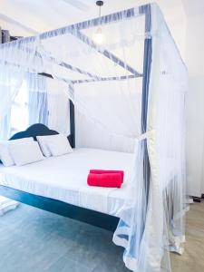 Postel nebo postele na pokoji v ubytování Mountain Relax Inn