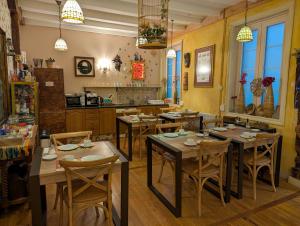 Restaurace v ubytování Iturrienea Ostatua