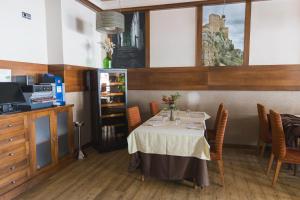 Kuchyň nebo kuchyňský kout v ubytování Hotel Machaco