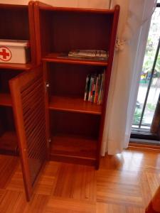 Knihovna v bed and breakfast