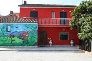 Το κτήριο όπου στεγάζεται  το bed & breakfast