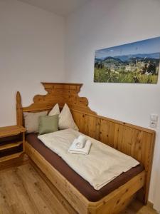 Posteľ alebo postele v izbe v ubytovaní Riedhof-Zuahaus