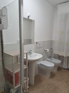 Koupelna v ubytování Appartamento Alba