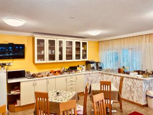 Kuchyň nebo kuchyňský kout v ubytování Villa Lux