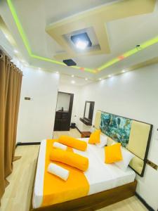 Voodi või voodid majutusasutuse Wilroma Hotel&Resort toas