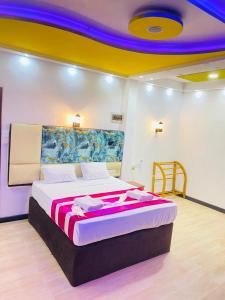 Voodi või voodid majutusasutuse Wilroma Hotel&Resort toas